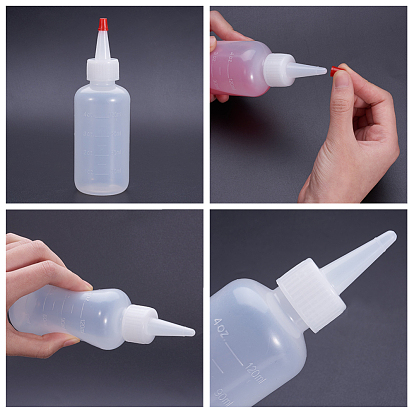 DIY Jewelry Tool Sets, with 120ml Plastic Glue Bottles, Bottle Caps, Bottle Stoppers Tampions, Chalkboard Sticker Labels, Disposable Transfer Pipettes, Cleaning Brush