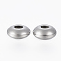 201 Stainless Steel Spacer Beads, Disc