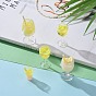16Pcs 4 Style Imitation Juice Goblet Draft Beer Pendants, Plastic Pendants, with Resin/Polymer Clay inside