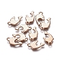 201 Stainless Steel Charms, Dolphin Shape