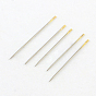 Iron Pins, Self-Threading Needles, 36~42mm, Pin: 0.8mm, 12pcs/set