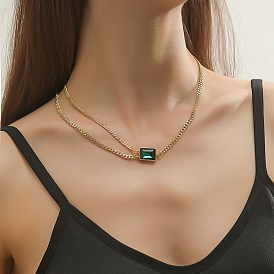 Minimalist European Style Choker Necklace for Women - Fashionable and Unique Lock Collar Chain Jewelry