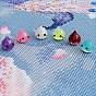 Diamond Painting Magnet Cover Holders, Resin Locator, with Glitter Powder, Positioning Tools, Teardrop with Face