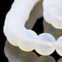 Opalite Beads Strands, Frosted, Round