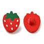 Strawberry Buttons, Wooden Buttons