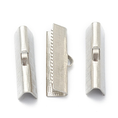 304 Stainless Steel Ribbon Crimp Ends