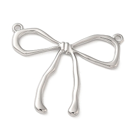 304 Stainless Steel Pendants, Bowknot Charms