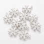 304 Stainless Steel Pendants, Snowflake