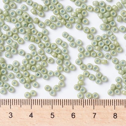 Perles rocailles miyuki rondes, perles de rocaille japonais, couleurs opaques