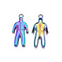 Rainbow Color Alloy Pendants, Cadmium Free & Lead Free, Suit
