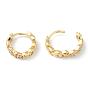 Brass Micro Pave Clear Cubic Zirconia Huggie Hoop Earrings, Ring with Heart