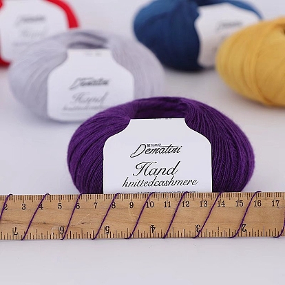 Wool Yarn for Sweater Hat, 4-Strands Wool Threads for Knitting Crochet Supplies