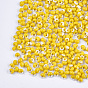 Glass Seed Beads, Fringe Teardrop Beads, Opaque Colours, Two Tone