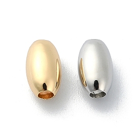 Brass Beads, Oval