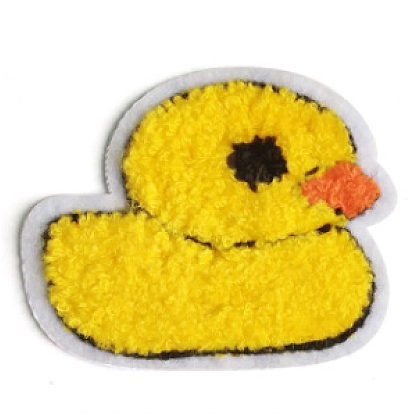Computerized Embroidery Cloth Sew on Patches, Costume Accessories, Appliques, Duck