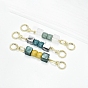 Удлинительные цепочки для мешочков из смолы, с пружинным кольцом из сплава, принадлежности для изготовления кошельков