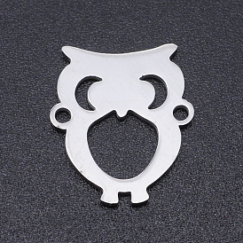 201 Stainless Steel Links Connectors, Owl