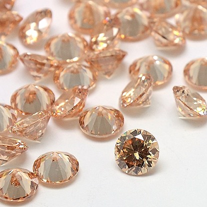 Cabochons de zircons, Grade a, facette, diamant