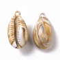 Acrylic Big Pendants, Imitation Gemstone Style, Shell