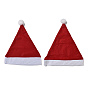 Sombreros de navidad de tela, para la decoración de la fiesta de navidad