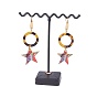 T Bar Iron Earring Displays Sets, Jewelry Display Rack, Jewelry Tree Stand