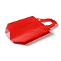 Bolsas de regalo plegables reutilizables no tejidas con asa, bolsa de compras portátil impermeable para envolver regalos, Rectángulo