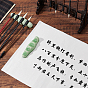 Papier d'écriture d'encre de pinceau de calligraphie chinoise, papier de pulpe de bambou bouilli, pour l'écriture chinoise