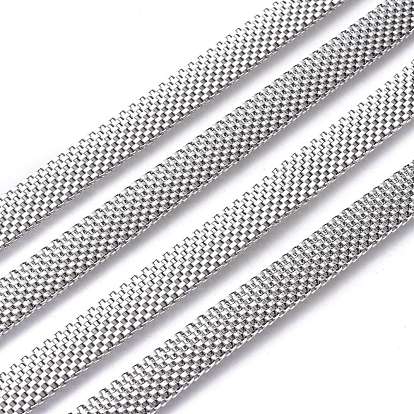 304 Stainless Steel Mesh Chains/Network Chains, Unwelded