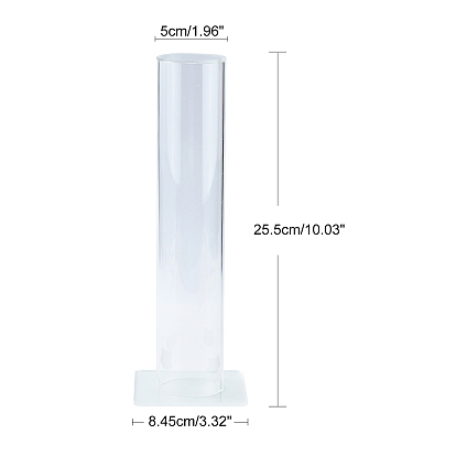 Органических дисплеев браслет стекла, вертикальная башня ювелирного браслета, 84.5x50x255 мм