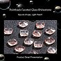OLYCRAFT Pointback Rhinestone Beads Square Faceted K9 Glass Rhinestones for Jewelry Making, Nail Arts, Embellishment and DIY Decorations