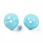 Synthetic Coral Beads, Dyed, Imitation Jade, Bell