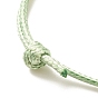 Alloy Beaded Cord Bracelet, Adjustable Bracelet for Women