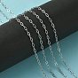 304 chaînes de câbles en acier inoxydable, soudé, Ovale Plat