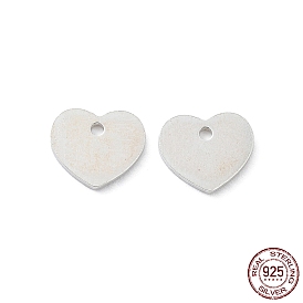 925 капли-удлинители цепочки из стерлингового серебра, вкладки для цепочки-удлинителя сердца