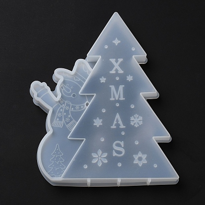Литейные формы из эпоксидной смолы, Силиконовые формы для елки и снеговика