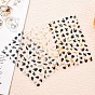 Art de curseur de filigrane brillant stickers, 3d autocollants pour ongles estampés à chaud, auto-adhésif, autocollant, pour les décorations de manucure