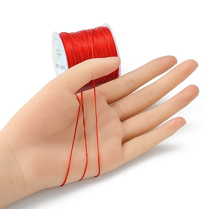 Flat Elastic Crystal String, Elastic Beading Thread, for Stretch Bracelet Making