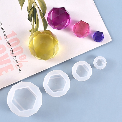 Силиконовые формы с алмазным ледяным шаром, формы для литья смолы, для уф-смолы, изготовление изделий из эпоксидной смолы