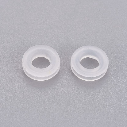 Comfort Plastic Pads for French Clip Earrings, Anti-Pain, Clip on Earring Cushion