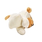 Dibujos animados pp algodón felpa simulación suave peluche juguete perro colgantes decoraciones, regalo para niñas y niños