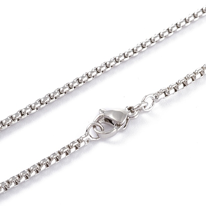Ожерелья с цепочкой из латуни, с карабин-лобстерами , долговечный