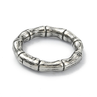 Style tibétain 316 anneaux de porte à ressort en acier inoxydable chirurgical, anneau