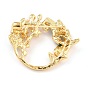 Garland Alloy Brooch with Resin Pearl, Exquisite Lapel Pin for Girl Women, Golden