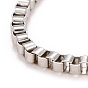 Collares de cadena de caja de los hombres 304 collares de acero inoxidable, 20 pulgada (50.8 cm), 2 mm de ancho