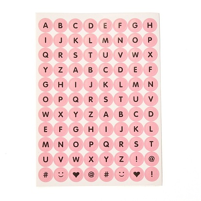 Scrapbooking Round Self Adhesive Stickers, for Diary, Album, Notebook, DIY Arts and Crafts