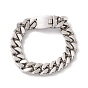 304 Stainless Steel Curb Chains Bracelet for Women