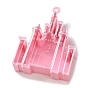 Plastic Bead Containers, Candy Treat Gift Box, for Wedding Party Packing Box, Castle