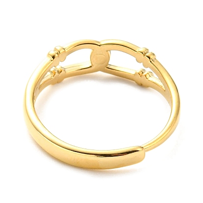 304 полое каплевидное регулируемое кольцо из нержавеющей стали для женщин