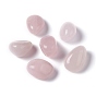 Natural Rose Quartz Beads, Tumbled Stone, Healing Stones for 7 Chakras Balancing, Crystal Therapy, Vase Filler Gems, No Hole/Undrilled, Nuggets