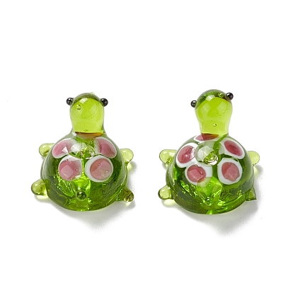 Handmade Lampwork Beads, Turtle